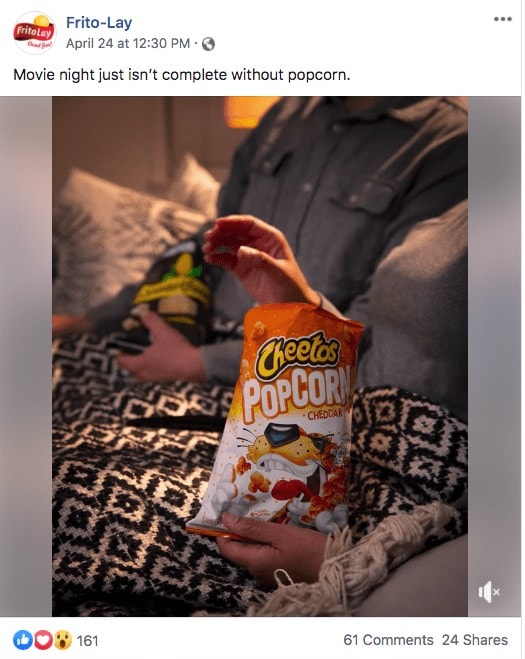 social media ads during COVID 19 case studies Frito Lay