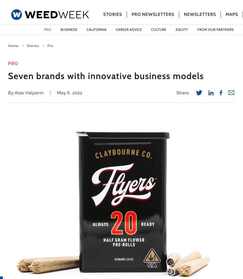 Cannabis PR for California Brand