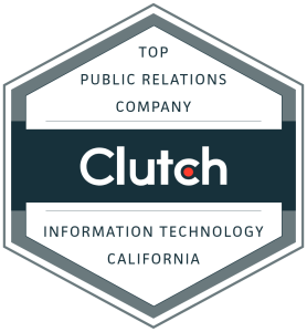 top tech PR agency according to Clutch